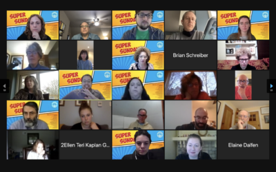 For the first time, volunteers participated virtually in the Jewish Federation of Greater Pittsburgh's Super Sunday. Screenshot by Jim Busis.