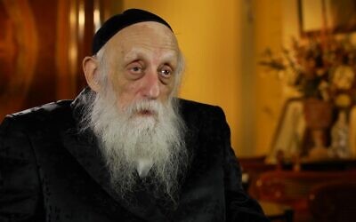 Rabbi Dr. Abraham J. Twerski (Courtesy of Amudim via JTA)