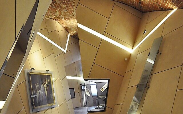 The interior of the Danish Jewish Museum, in Copenhagen (Photo by Joel Levinson) The interior of the Danish Jewish Museum, in Copenhagen (Photo by Joel Levinson)