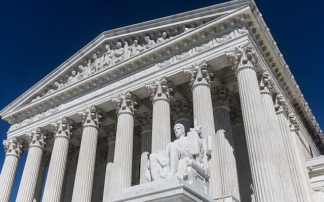 The U.S. Supreme Court. (Photo via Pixabay via JNS) The U.S. Supreme Court. (Photo via Pixabay via JNS)