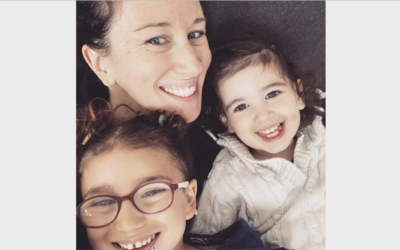 Keren Rosenfeld and her children (Photo courtesy of Keren Rosenfeld)