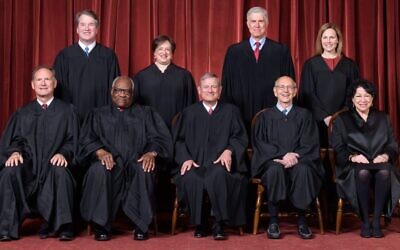 The Roberts court in 2021. (The Supreme Court)