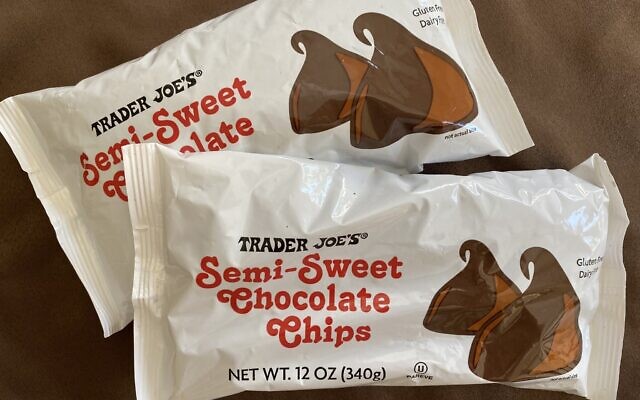 New pareve chocolate chips at Trader Joe's (Photo by Toby Tabachnick)