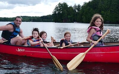 Campers enjoying Camp Ramah in Canada pre-pandemic (Photo courtesy of Camp Ramah in Canada)