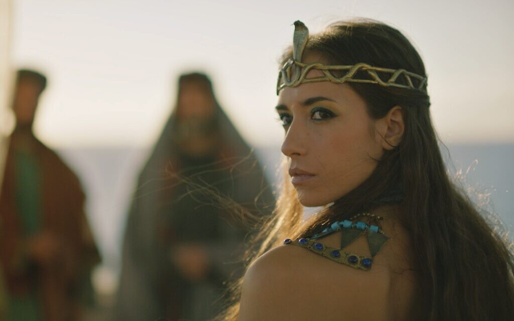 Cleopatra, ruler of ancient Egypt, in CNN’s docuseries 'Jerusalem' (Photo courtesy of CNN)
