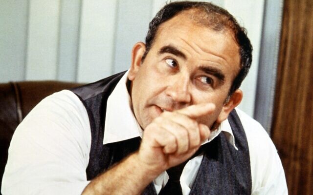 American actor Ed Asner as newspaper editor Lou Grant in the TV show 'The Mary Tyler Moore Show,' circa 1975. (Silver Screen Collection/Getty Images via JTA) American actor Ed Asner as newspaper editor Lou Grant in the TV show 'The Mary Tyler Moore Show,' circa 1975. (Silver Screen Collection/Getty Images via JTA)