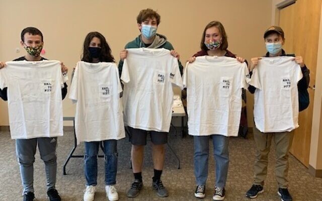 University of Pittsburgh student participants of impACT (Photo courtesy of Hillel JUC)