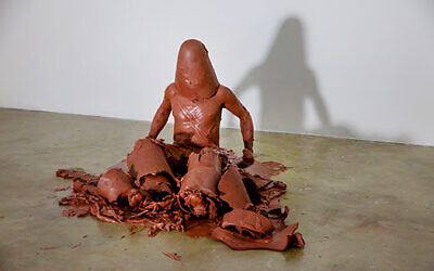 Teddy Poneman’s Golem completed his 2019 Temple University MFA.
(Photo courtesy of Teddy Poneman via Jewish Exponent)