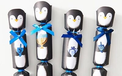Chanukah Penguin Party Crackers (Courtesy of Paper Source)