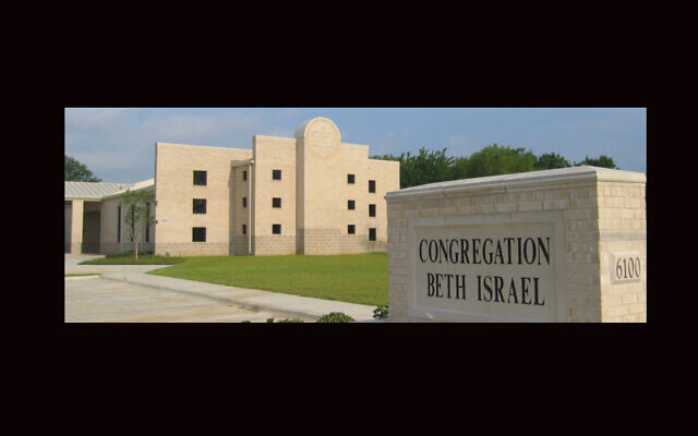 A man has taken a rabbi and congregants hostage during a live-streamed Shabbat service inside Congregation Beth Israel in Colleyville, Texas, Jan. 15, 2022.