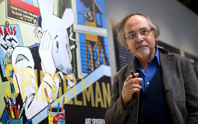 Art Spiegelman, author of Maus, poses in Paris, March 20, 2012. (Bertrand Langlois/AFP via Getty Images)