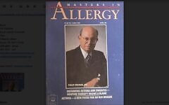 Philip Fireman  on the cover of Masters of Allergy (Photo courtesy of the Fireman Family)