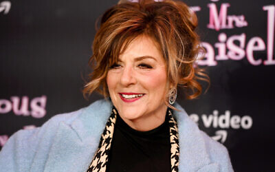 Caroline Aaron attends "The Marvelous Mrs. Maisel" fourth season premiere in New York City, Feb. 5, 2022. (Noam Galai/Getty Images for Prime Video)