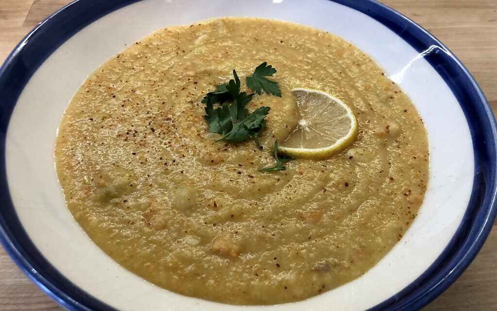Red lentil soup
(Photo by Jessica Grann)