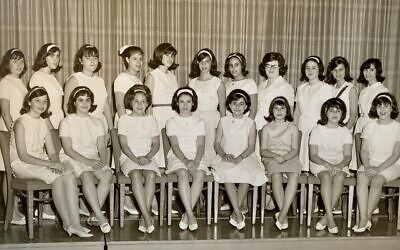 Beth Shalom bat mitzvah class of 1964 (Photo provided by Geri Lazarus)