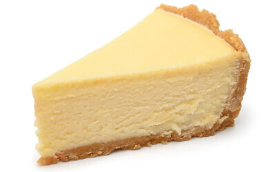 Cheesecake is a classic Shavuot food, and yes, it will be at the JCC. Photo by popovaphoto via iStock