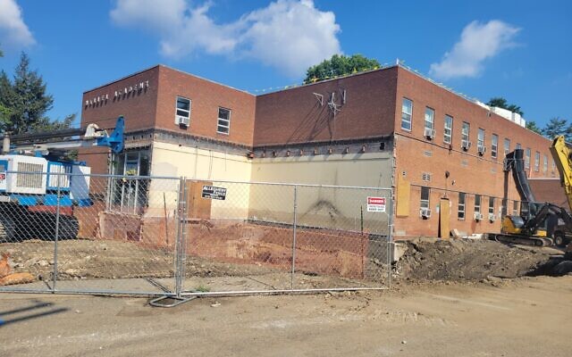 Hillel Academy of Pittsburgh is busy constructing the next phase of its future. Photo by David Rullo.