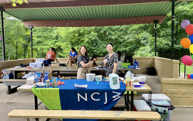 MomsWork Ice Cream social. Photo provided by National Council of Jewish Women.