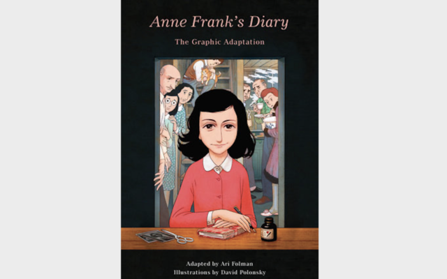 "Anne Frank’s Diary: The Graphic Adaptation" (Screenshot of book cover)