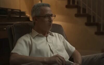 Jeremy Strong plays a Jewish father in “Armageddon Time.” (Screenshot from YouTube)