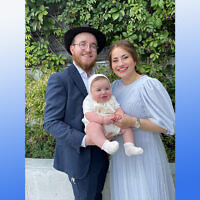 Chabad of the South Hills has welcomed Rabbi Levi Rosenblum, his wife Hindy and son Efraim as part of the team. Photo provided by Levy Rosenblum.