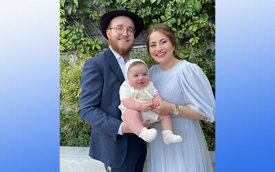 Chabad of the South Hills has welcomed Rabbi Levi Rosenblum, his wife Hindy and son Efraim as part of the team. Photo provided by Levy Rosenblum.