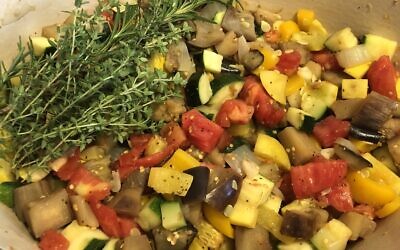 Country-style ratatouille (Photo by Jessica Grann)