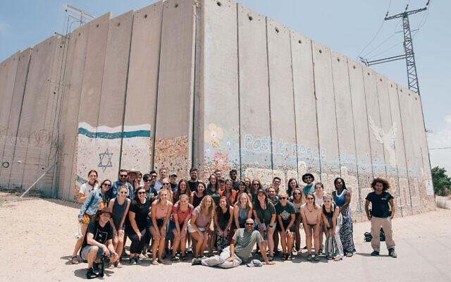 Young adults from a recent Passages trip to Israel. Photo provided by Passages.