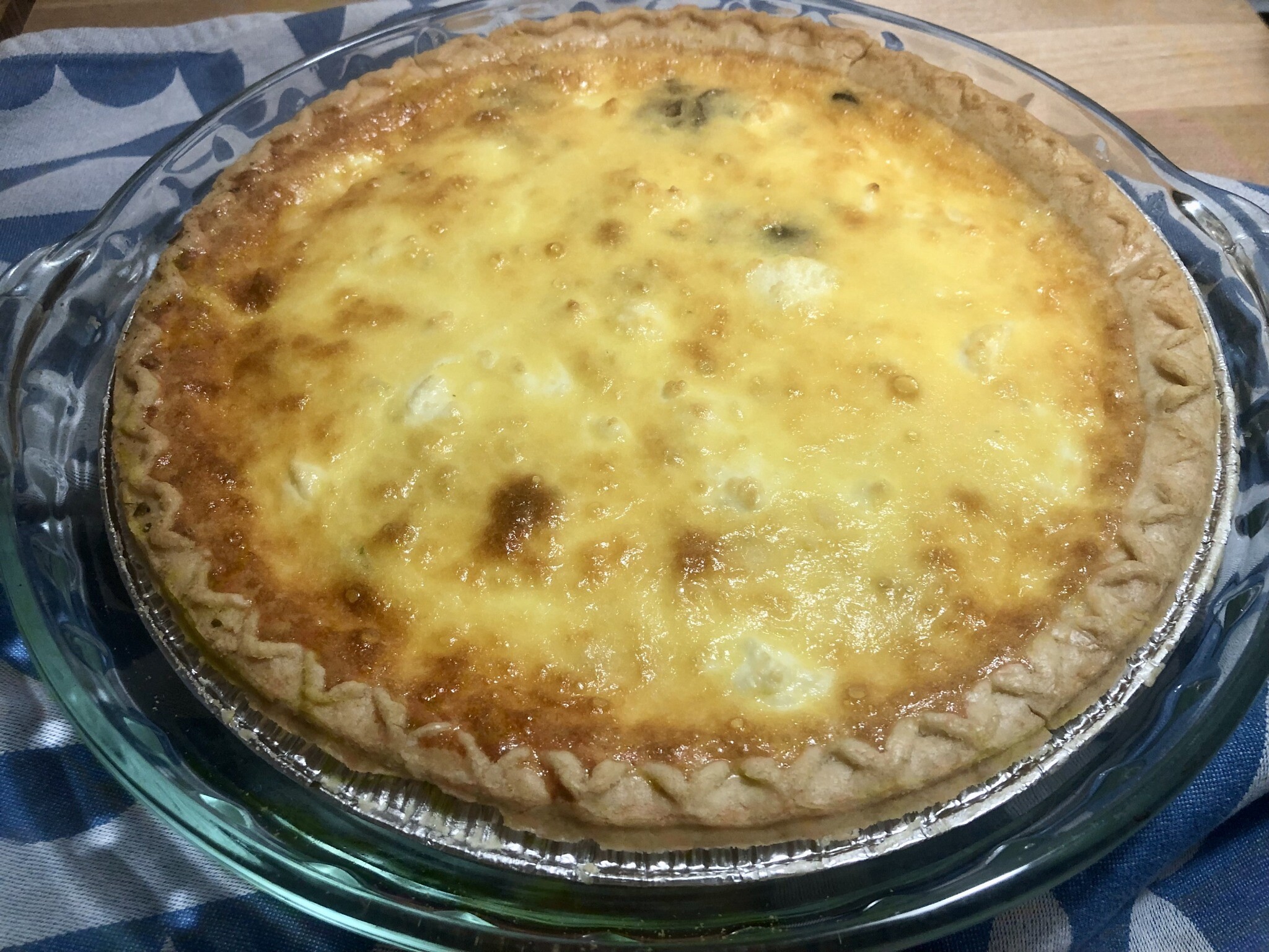 Mushroom and goat cheese quiche | The Pittsburgh Jewish Chronicle