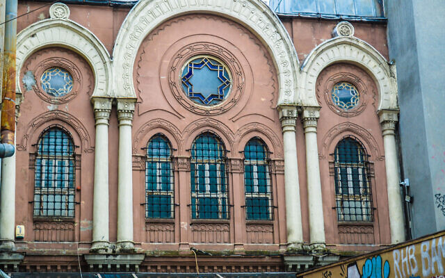 Istanbul's Neve Shalom Synagogue is seen in 2021. (Altan Gocher/DeFodi Images via Getty Images)