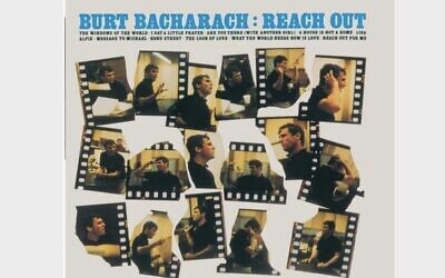Burt Bacharach’s “Reach Out” stalled out at #149 on the Billboard charts. (Photo courtesy of Amazon)