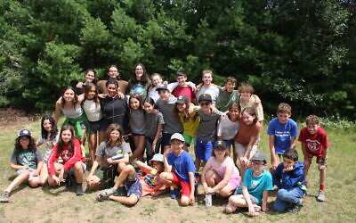 Pittsburghers at Camp Young Judaea Midwest (Photo courtesy of Camp Young Judaea Midwest)