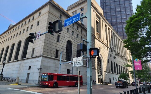 A view of the Joseph F. Weis, Jr. U.S. Courthouse, Downtown. (Photo by Adam Reinherz)