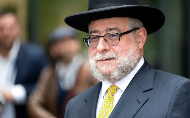 Pinchas Goldschmidt in Munich, May 30, 2022. (Sven Hoppe/picture alliance via Getty Images)