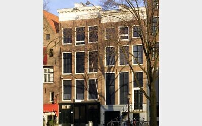 The Anne Frank House (Photo by Massimo Catarinella, CC BY-SA 3.0, via Wikimedia Commons)