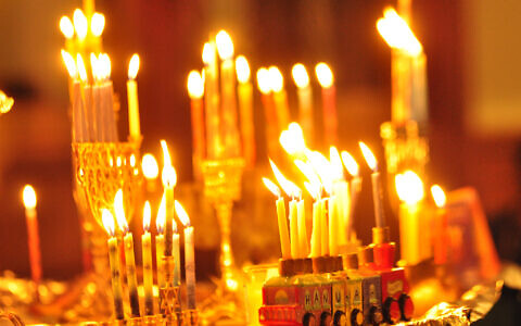 Local spiritual guides are encouraging people to 'look to the light' this Chanukah. (Photo by Len Radin via Flickr at https://rb.gy/mjzrpi)