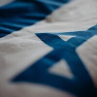 Flag of Israel close up. (Photo by cottonbro studio, courtesy of Pexels)