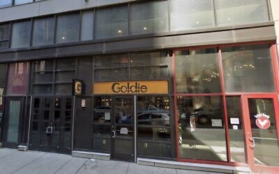 Goldie Falafel, owned by Michael Solomonov, was the target of a pro-Palestinian protest in Philadelphia, Dec. 3, 2023. (Google Maps)