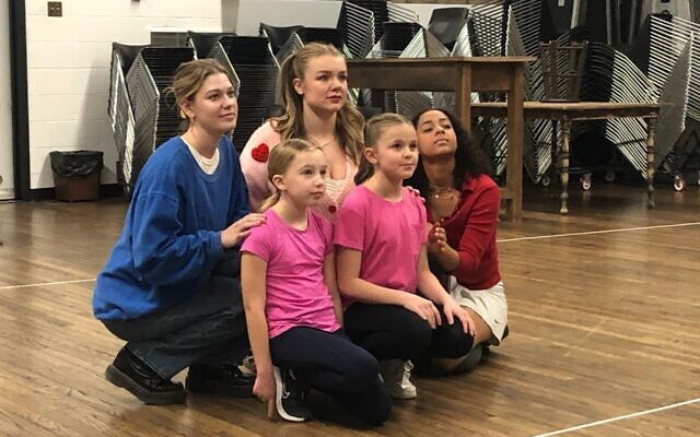 Cast of “Fiddler on the Roof” in rehearsal (Photo courtesy of Pittsburgh CLO)