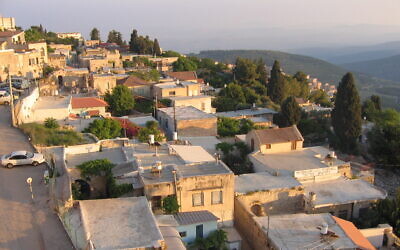 Safed (Photo by Beny Shlevich. assumed based on copyright claims, CC BY-SA 3.0 , via Wikimedia Commons)