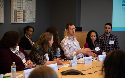 JHF fellowship participants discuss death and dying. (Photo courtesy of Jewish Healthcare Foundation)