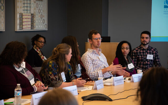 JHF fellowship participants discuss death and dying. (Photo courtesy of Jewish Healthcare Foundation)