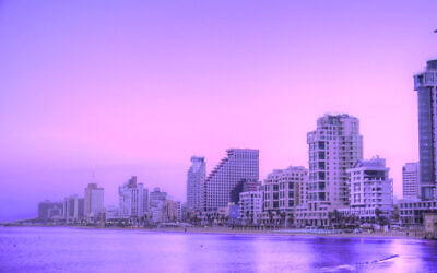 Just before sunrise in Tel Aviv (photo by joiseyshowaa, courtesy of flickr.com)