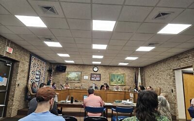 Etna council approved a cease-fire resolution at their April meeting. (Photo by David Rullo)