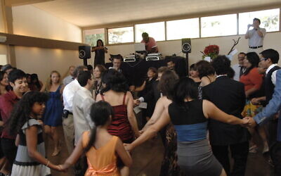 hora - jewish wedding dance. (Photo by JuNoah, courtesy of Flickr.com)