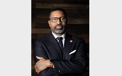 Derrick Johnson (Photo by NAACP, CC BY 4.0 , via Wikimedia Commons)