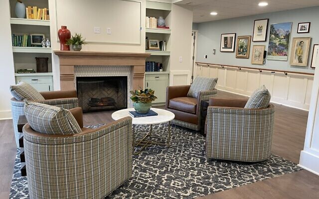 There are plenty of common spaces for residents to gather in JAA’s new personal care residence. (Photo courtesy of JAA)