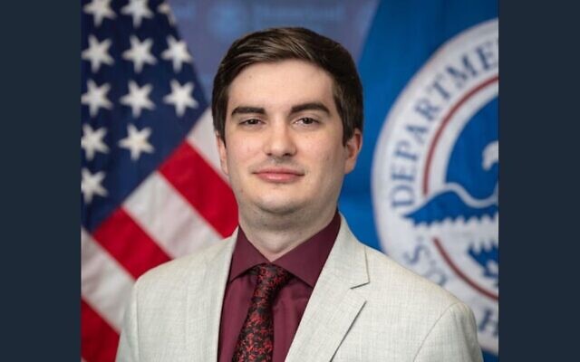 DHS speechwriter Eric Lendrum. (Photo courtesy of DHS via JTA) DHS speechwriter Eric Lendrum. (Photo courtesy of DHS via JTA)