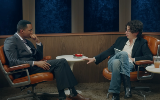 Podcast host Adam Friedland interviews Rep. Ritchie Torres on "The Adam Friedland Show." (Screenshot) Podcast host Adam Friedland interviews Rep. Ritchie Torres on "The Adam Friedland Show." (Screenshot)