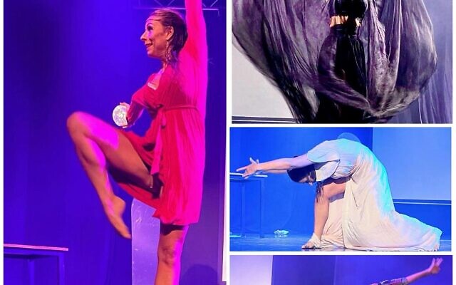 Maria Caruso performed at the 2025 Karmiel Dance Festival. (Photo provided by Maria Caruso)